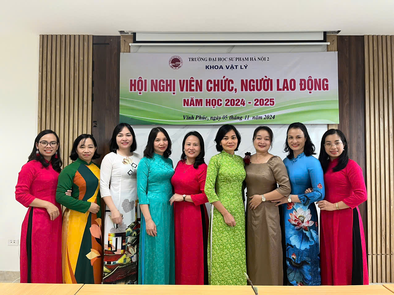 HỘI NGHỊ  VIÊN CHỨC, NGƯỜI LAO ĐỘNG KHOA VẬT LÝ NĂM  HỌC 2024- 2025