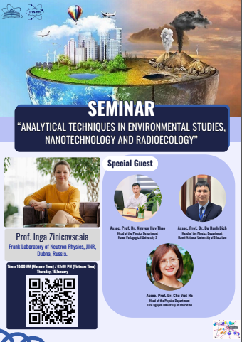 SEMINAR: “ANALYTICAL TECHNIQUES IN ENVIRONMENTAL STUDIES, NANOTECHNOLOGY AND RADIOECOLOGY”